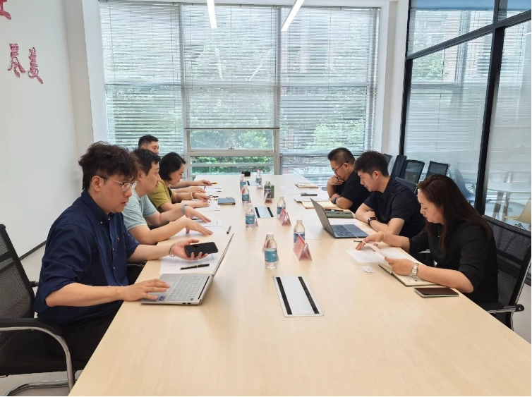 交流互鉴 携手共进 | 黄磏中机数智科技有限公司到余上鸥参观交流